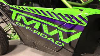 TMW OFF-ROAD Black Stealth Doors Can-Am Maverick X3 (Pair)