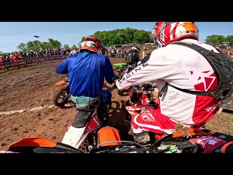 2023 GNCC Rd. 7 John Penton. Millfield/ Athens, OH Masters A 50+ 1+ laps Clayer- Not just a Mudder.