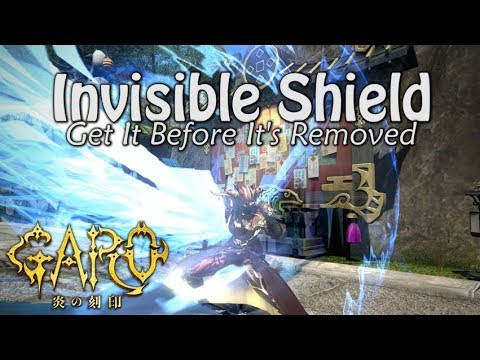 FFXIV: Invisible Paladin Shield - Limited Time