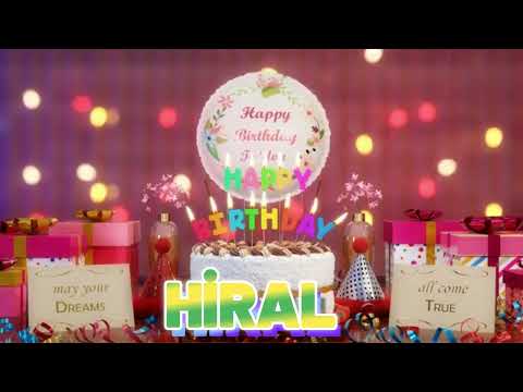 HİRAL Happy Birthday Song with Names 🌟 Happy Birthday to You
