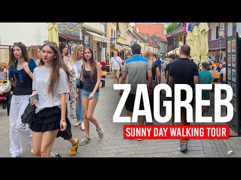 ZAGREB, Croatia 🇭🇷 Why Don’t More People Visit Here? | 4K Walking Tour