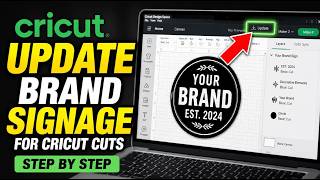 How to update your brand signage graphics for Cricut cuts - Step By Step