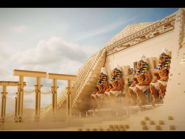 [DOWNLOAD]Temple of Ramesses II（Abu simbel）and Nefertari Minecraft Map