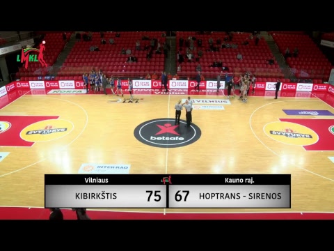 „Kibirkštis“ - „Hoptrans - Sirenos“ 2017-10-17 rungtynės