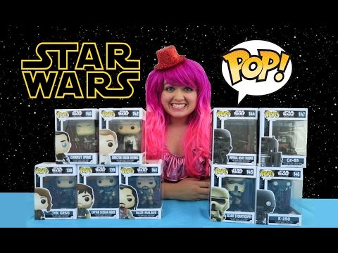 Star Wars Rogue One Funko POP! Bobbleheads | TOY REVIEW | KiMMi THE CLOWN Video