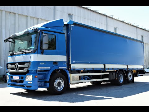 Mercedes-Benz Actros 2541 Pritsche-Plane/tarpaulin truck
