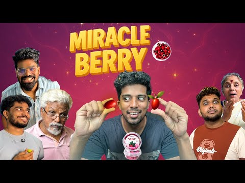We Tried The Magic MIRACLE BERRY 🍓| Shocking reactions