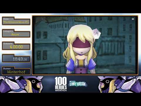100 Heroes Strong Marathon : The Alliance Alive HD Remaster Any% (PC)