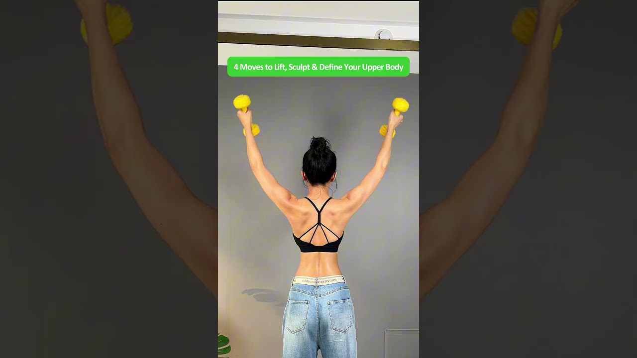 4 Daily Dumbbell Exercises to Sculpt Your Shoulders, Lift Your Back, and Define Your Arms