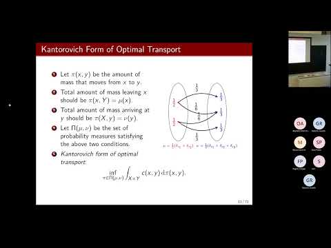 Matthew Thorpe - Introduction to Optimal Transport - Day 1, Afternoon Session - Full Recording