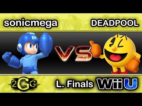2GGlory #2 – sonicmega (Mega Man) Vs. DeadPool (Pac Man) L. Finals - Smash Wii U