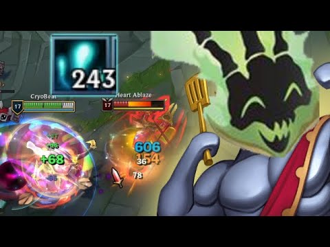 URF Thresh is KINDA Broken with Full Attack Speed! - AD Attack Speed Rageblade Thresh in URF