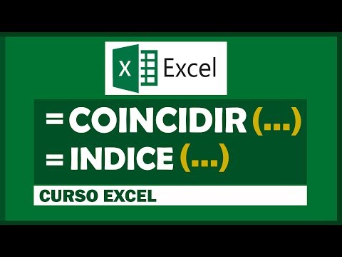 Curso Excel: Función INDICE y COINCIDIR