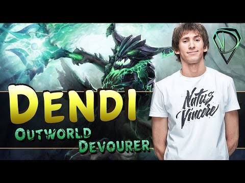 Dendi Outworld Devourer Gameplay Highlights