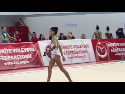 Okulları arası ritmik cimnastik yarışması Yağmur Kozan - ACIBADEM S/K