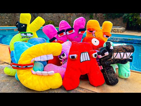 Alphabet Lore Plush toy (All Letter..) BUT THEY REAL | Real life Alphabet Lore