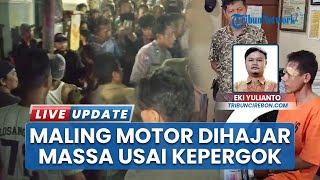 Gagal Mencuri, Pencuri Motor di Cirebon Babak Belur Dikeroyok Massa