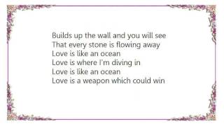 Axxis - Love Is Like an Ocean Lyrics