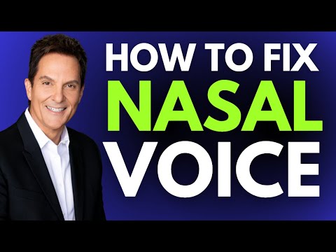 How Do I Get Rid of a Nasal Voice