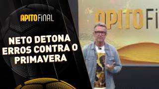 Neto critica erros contra Primavera: "Tudo para classificar o São Paulo?"