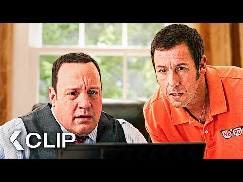 Meeting President Kevin James - Pixels | Adam Sandler