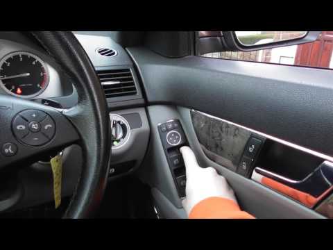 W204 C Class Window Reset Keeps Coming Down