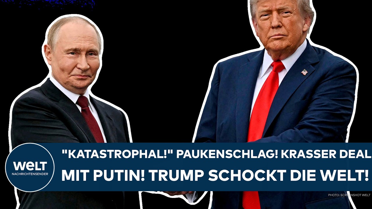 UKRAINE-KRIEG: "Katastrophal!" Paukenschlag! Krasser Deal mit Putin! Trump schockt die Welt!