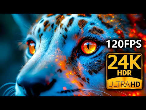 24K HDR 120FPS Dolby Vision Most COLORFUL Animal Life