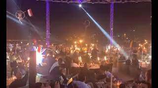 White nightclub in Dubai nations party