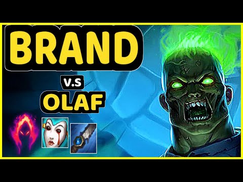 NIGHTBLUE3 (BRAND) vs OLAF - JUNGLE GAMEPLAY - NA Ranked DIAMOND