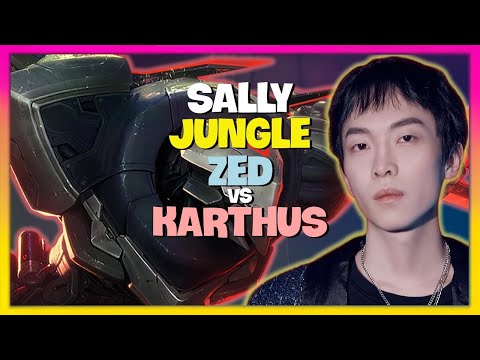 Challenger Sally's INSANE Zed: Jungle Pathing & Ganking Masterclass! (Engsub)