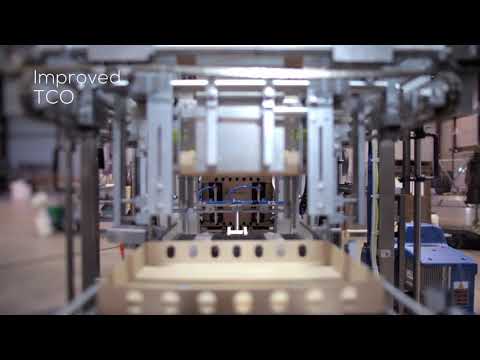 Machine formeuse de cartons 3 axes à coins collés - Cadence jusqu'à 100 barquettes/mn - Modèles FM1800, 3000 & 6000_1