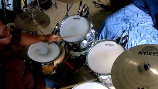 Anthony Evans - Here I Am To Worship (Drum Cover)