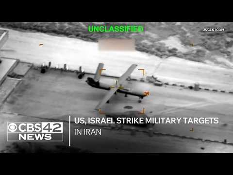 US, Israel strike military targets in Iran