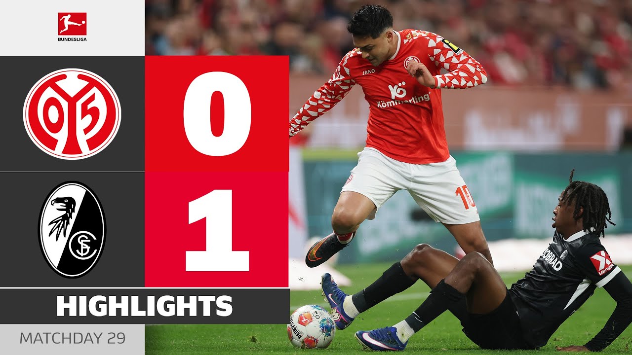 1. FSV Mainz 05 vs SC Freiburg Highlights