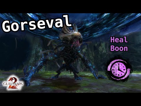Gw2 | Gorseval | Heal Boon Chronomancer (Quickness/Alacrity) | Tank | Soloheal