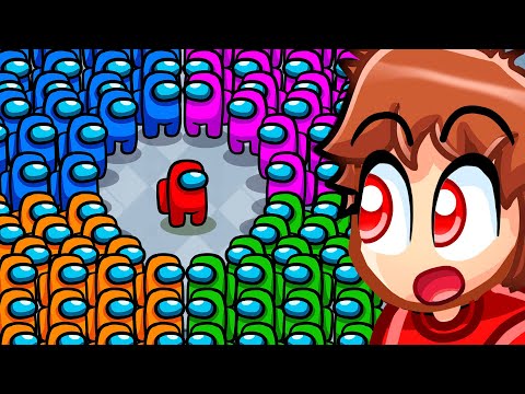 We Played Among Us For 5 HOURS With MY CRAZY FAN GIRLS...