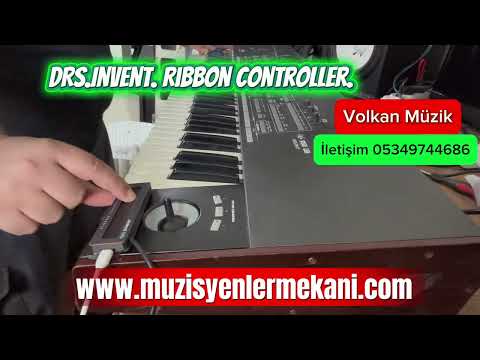 Korg Pa3x Le üzerinde dRS. Invent. Ribboncontroller Volkan Müzik 05349744686