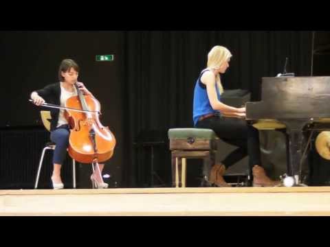 Wildes Jazz-Medley f. Cello & Klavier von Lotte und Annie