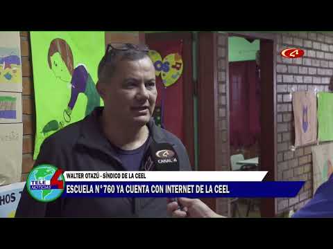 ESCUELA 760 DE SANTIAGO DE LINIERS YA CUENTA CON INTERNET DE LA CEEL