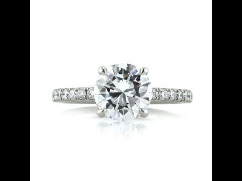 Mark Broumand - 2.37ct Round Brilliant Cut Diamond Engagement Ring