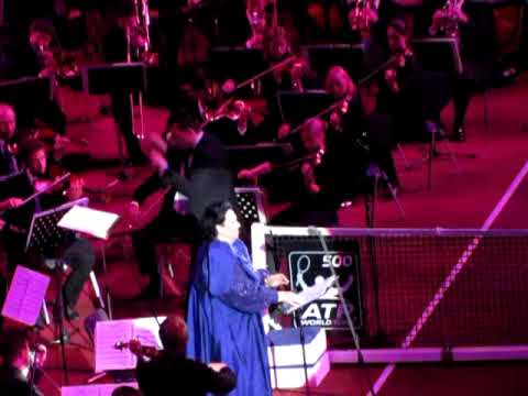 Montserrat Caballe during the opening ceremony of DSI Basel 2009 - 1