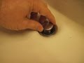 How to Clean Out a Sink Pop-up Drain Stopper ...