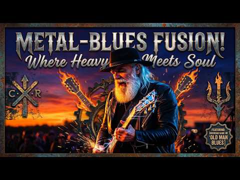 Heavy Blues Metal | Steel Road Groove & Raw Guitar Storm