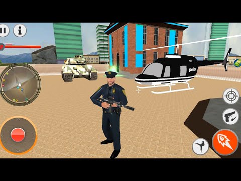 Police Crime Simulator 2021 - City Police Officer Patrol Duty #1 - Android Gameplay