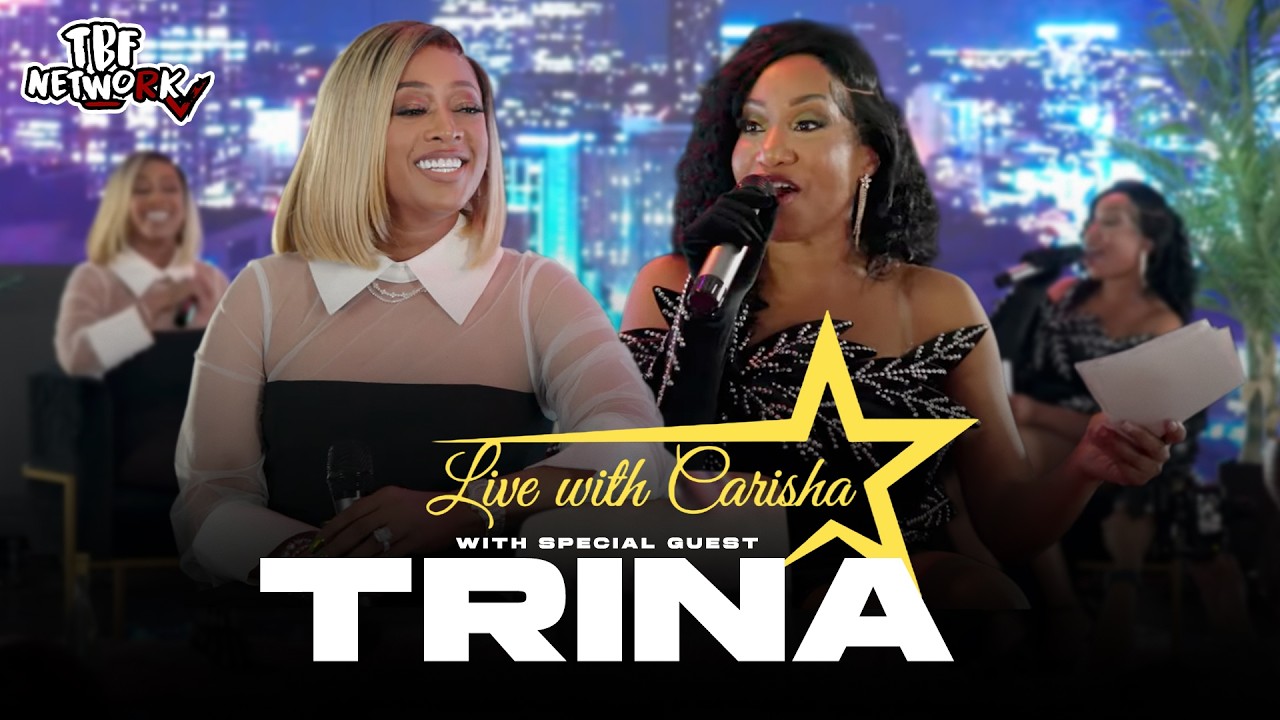 Trina Talks 26 Years in Hip Hop, Money Lessons & Trick Daddy | Live With Carisha