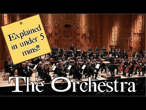The Classical Symphony Orchestra, explained in under 5 minutes.