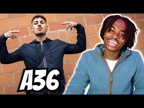 FIRST TIME REACTING TO A36 || I'M ON A ROLL😎 (SWEDISH RAP)