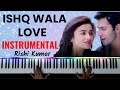 Ishq Wala Love Piano Instrumental | Karaoke | Ringtone | Student Of The Year | Hindi Song Keyboard
