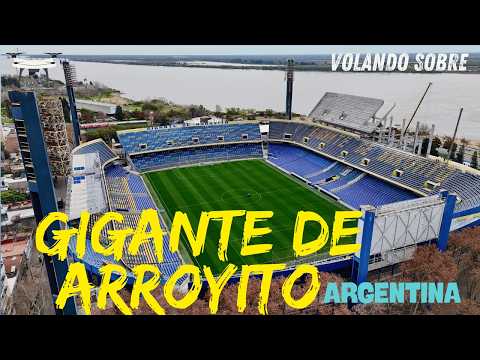 Estadio Rosario Central Rosario Santa Fe Argentina DRONE FOOTAGE